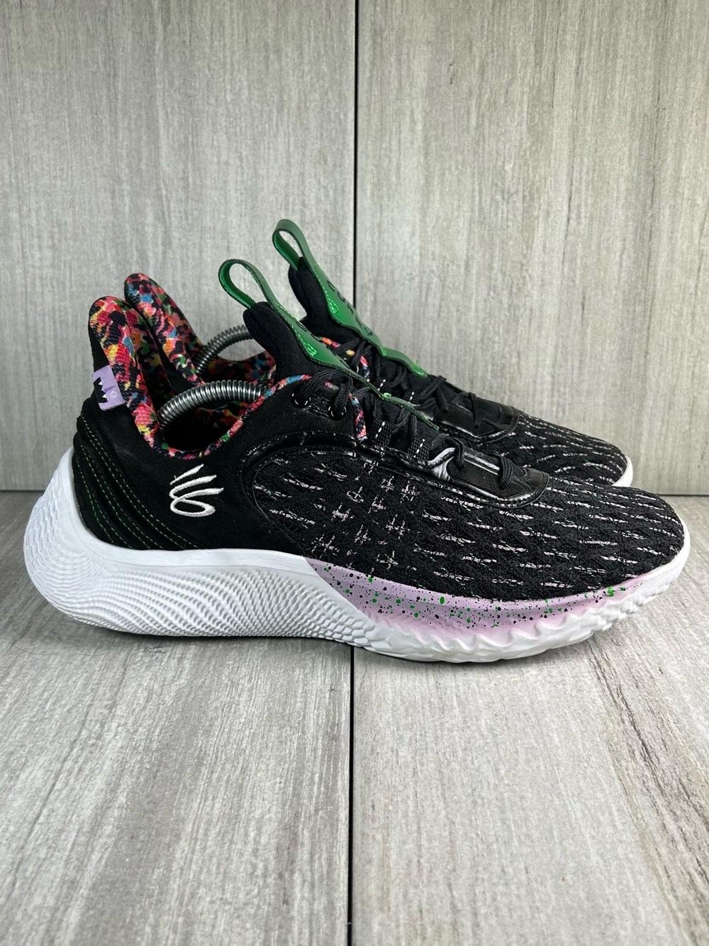 Under Armour Curry Flow 9 x Sesame Street Basketball Sneaker Shoe Mens Size 10.5